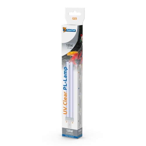 SuperFish SuperFish uv pl lamp 18 w (g23 pond clear) SuperFish SuperFish uv pl lamp 18 w (g23 pond clear)