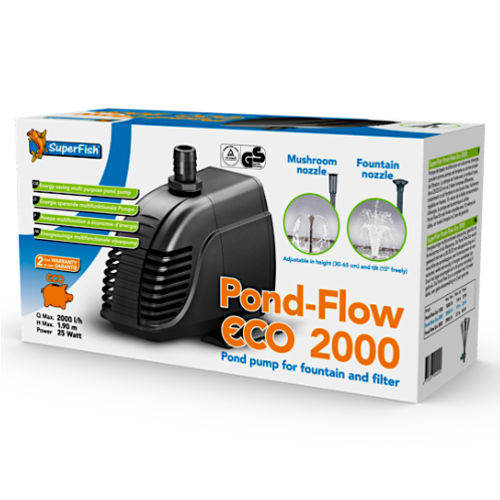 SuperFish SuperFish pond flow eco 2000 SuperFish SuperFish pond flow eco 2000