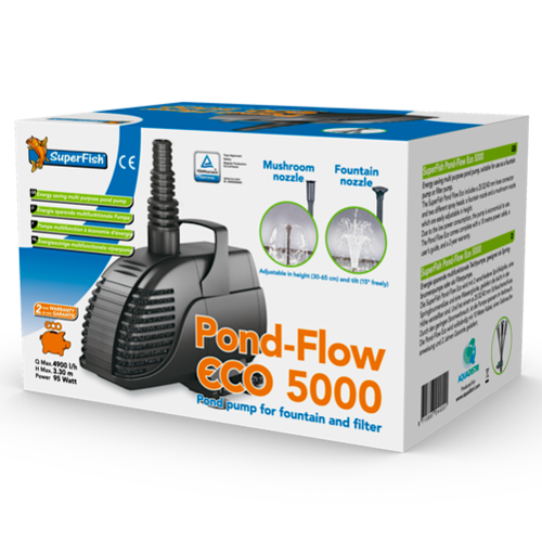 SuperFish SuperFish pond flow eco 5000 SuperFish SuperFish pond flow eco 5000