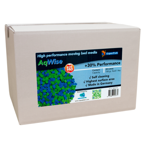 Koi Pro SuperFish Koi Pro Aqwise floating bed media 20 liter Koi Pro SuperFish Koi Pro Aqwise floating bed media 20 liter