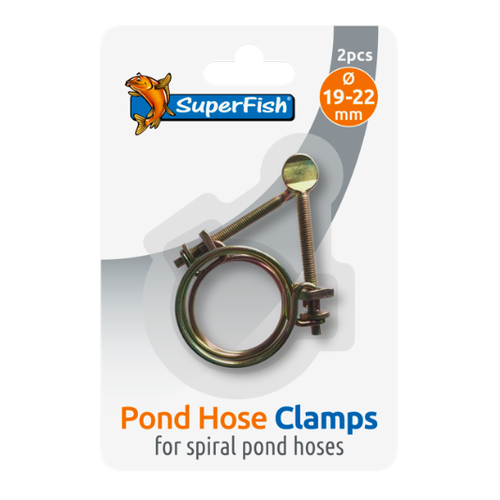 SuperFish SuperFish Spiraalslangklem 19-22mm 2 st SuperFish SuperFish Spiraalslangklem 19-22mm 2 st