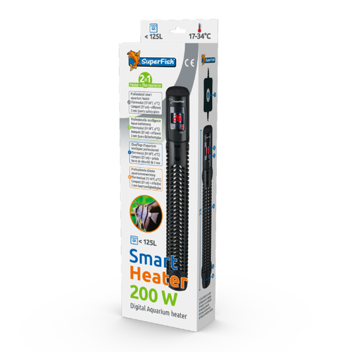 SuperFish SuperFish Smart heater 200 watt verwarming SuperFish SuperFish Smart heater 200 watt verwarming