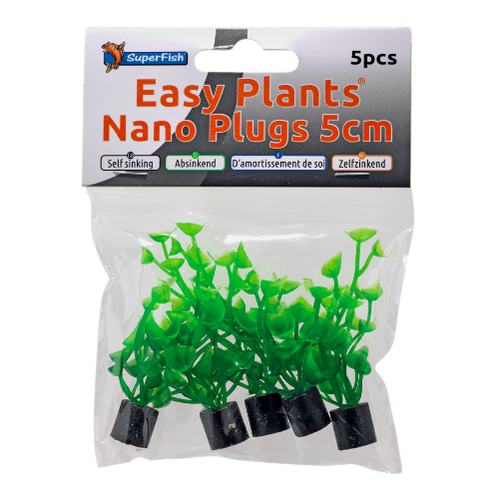SuperFish SuperFish Easy plants nano plug 5cm 5 stuks SuperFish SuperFish Easy plants nano plug 5cm 5 stuks