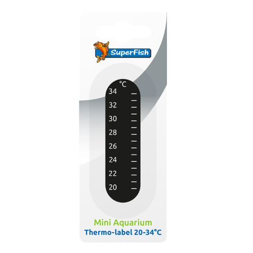 SuperFish SuperFish Plakthermometer 20-34*C SuperFish SuperFish Plakthermometer 20-34*C
