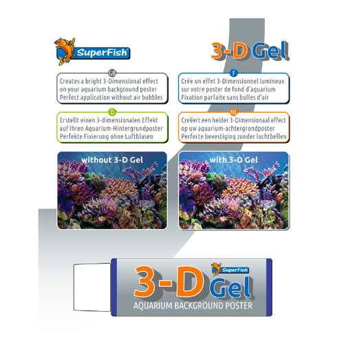 SuperFish SuperFish 3D Poster gel SuperFish SuperFish 3D Poster gel
