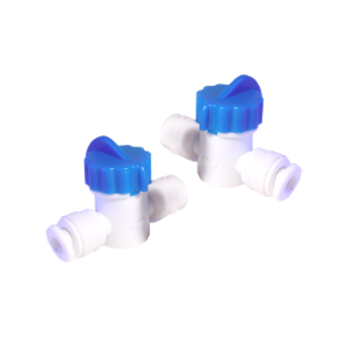 D-D D-D RO Shut Off Valve - 1/4" Push Fit D-D D-D RO Shut Off Valve - 1/4" Push Fit