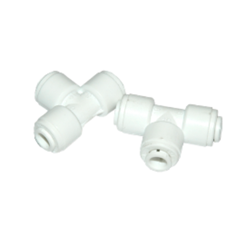 D-D D-D 1/4" Equal Tee - Push Fit D-D D-D 1/4" Equal Tee - Push Fit