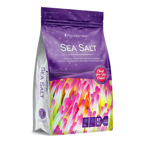 Aquaforest Aquaforest Sea Salt Bag 7,5 kg Aquaforest Aquaforest Sea Salt Bag 7,5 kg
