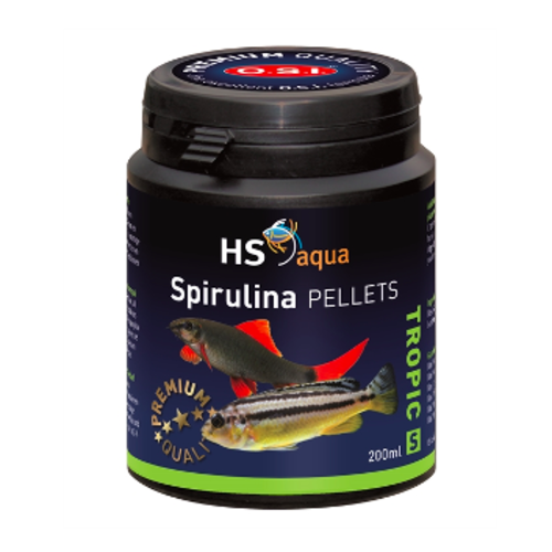 HS Aqua HS Aqua Spirulina pellets S 200ml HS Aqua HS Aqua Spirulina pellets S 200ml
