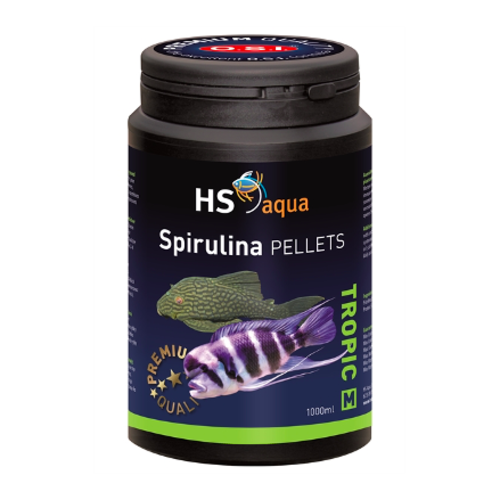 HS Aqua HS Aqua Spirulina pellets M 1000ml HS Aqua HS Aqua Spirulina pellets M 1000ml