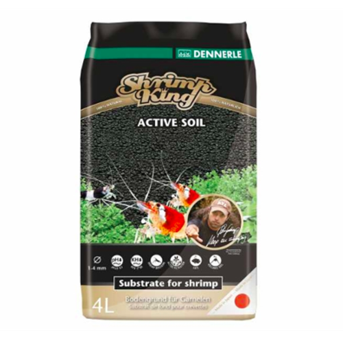 Dennerle Dennerle Shrimp King Active Soil 4 Liter Dennerle Dennerle Shrimp King Active Soil 4 Liter