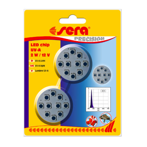 Sera Sera LED chip UV-A 2 W / 12 V 2 stuks Sera Sera LED chip UV-A 2 W / 12 V 2 stuks