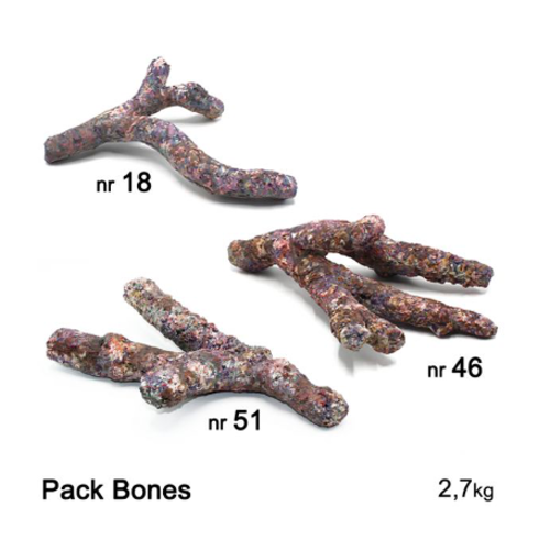 Dutch Reef Rock Dutch Reef Rock Pack Bones 2,7 Kg Dutch Reef Rock Dutch Reef Rock Pack Bones 2,7 Kg