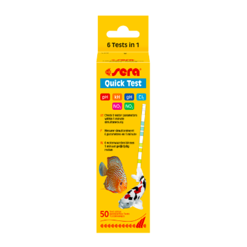 Sera Sera Quick Test 6 in 1 50 stuks Sera Sera Quick Test 6 in 1 50 stuks