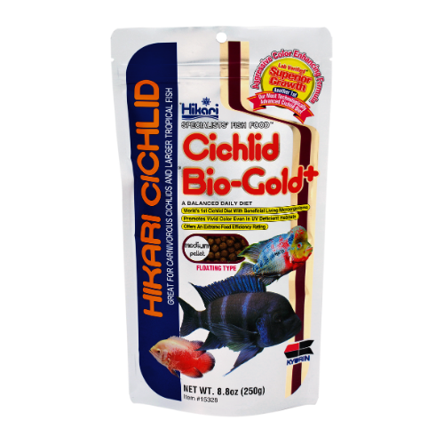 Hikari Hikari Cichlid bio-gold mini 250 gram Hikari Hikari Cichlid bio-gold mini 250 gram