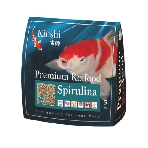 Kinshi Kinshi Premium koifood spirulina m 5 kg