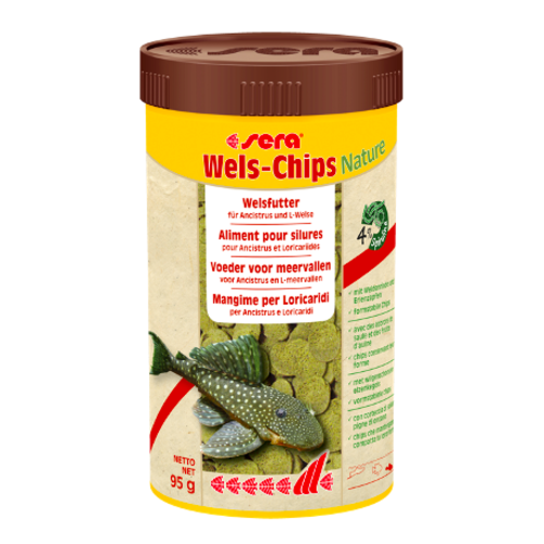 Sera Sera Wels-Chips Nature 250 ml Sera Sera Wels-Chips Nature 250 ml