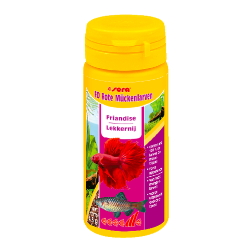 Sera Sera FD rode muggenlarven 50 ml Sera Sera FD rode muggenlarven 50 ml