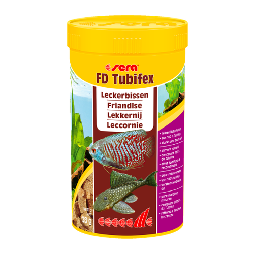 Sera Sera FD Tubifex 250 ml Sera Sera FD Tubifex 250 ml