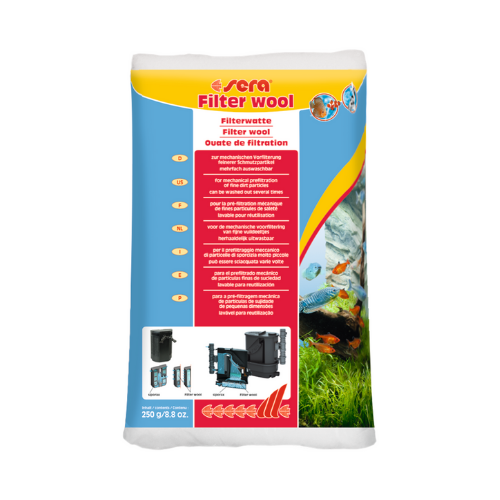 Sera Sera Filterwatten 250 gram Sera Sera Filterwatten 250 gram
