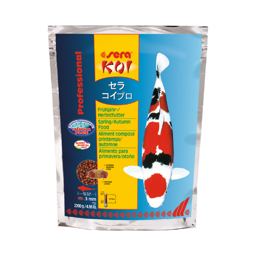 Sera Sera Koi Professional voorjaars-/herfstvoeder 2.200 gram Sera Sera Koi Professional voorjaars-/herfstvoeder 2.200 gram