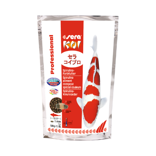 Sera Sera Koi Professional Spirulina-kleurvoeder 500 g Sera Sera Koi Professional Spirulina-kleurvoeder 500 g