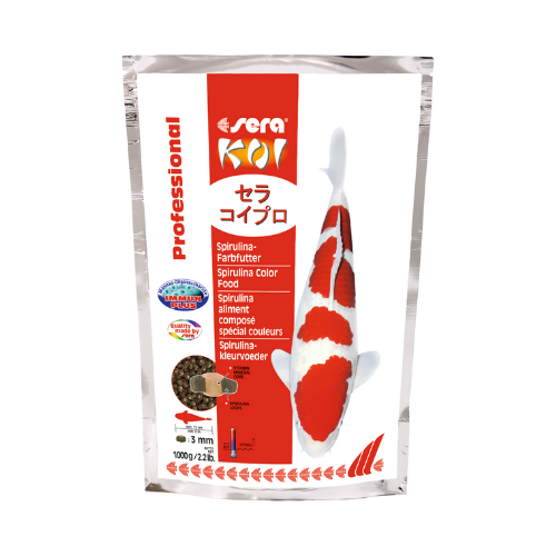 Sera Sera Koi Professional Spirulina-kleurvoeder 1.000 g Sera Sera Koi Professional Spirulina-kleurvoeder 1.000 g