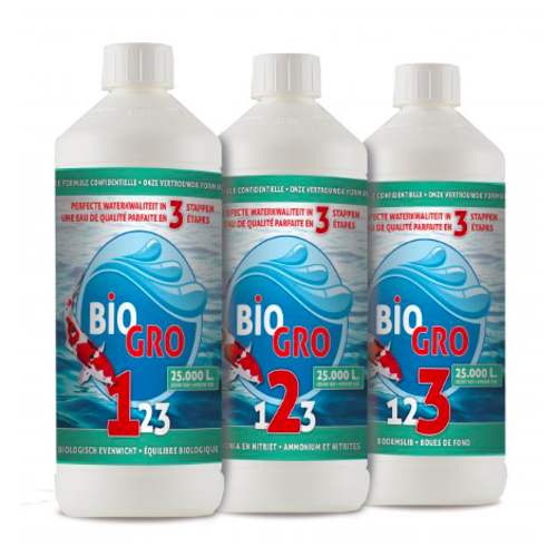 DVH Aquatic DVH BioGro bacteria for Pond 25.000L 3x 1000ml DVH Aquatic DVH BioGro bacteria for Pond 25.000L 3x 1000ml