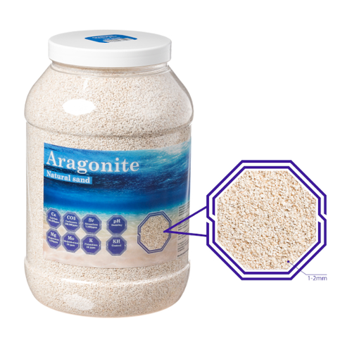 DVH Aquatic DVH Aragonite Natural Sand 9KG 1-2mm DVH Aquatic DVH Aragonite Natural Sand 9KG 1-2mm