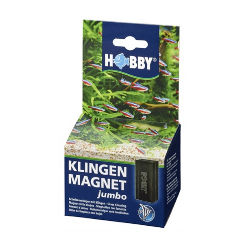 Hobby Hobby Algenmagneet jumbo incl. mesjes Hobby Hobby Algenmagneet jumbo incl. mesjes