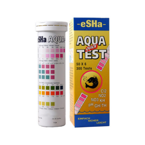 Esha Esha Aqua Quick test-50 teststrips zoetwater Esha Esha Aqua Quick test-50 teststrips zoetwater