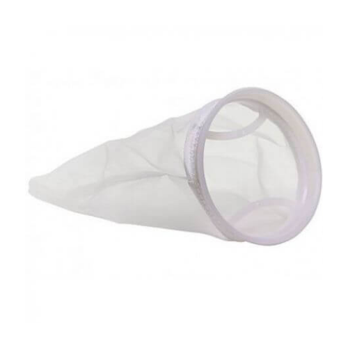 Aqua Holland Gafzak Nylon, doorsnee 10cm. Lengte 24cm. 200 micron Aqua Holland Gafzak Nylon, doorsnee 10cm. Lengte 24cm. 200 micron