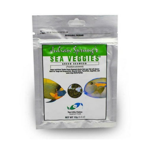 Two Little Fishies Two Little Fishies SeaVeggies Green Seaweed 12 g Two Little Fishies Two Little Fishies SeaVeggies Green Seaweed 12 g