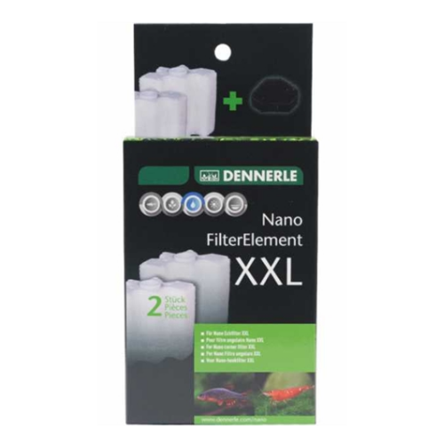 Dennerle Dennerle Corner Filter Element 100, 2 stuks Dennerle Dennerle Corner Filter Element 100, 2 stuks