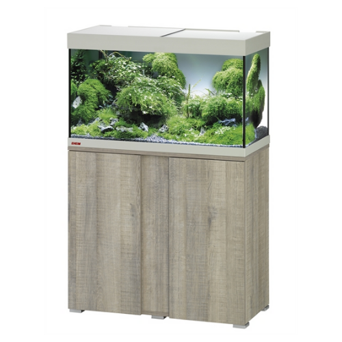 Eheim Eheim Set Vivaline 126 LED+ 81X36X119 cm Grijs Eiken 1X10,6W Eheim Eheim Set Vivaline 126 LED+ 81X36X119 cm Grijs Eiken 1X10,6W