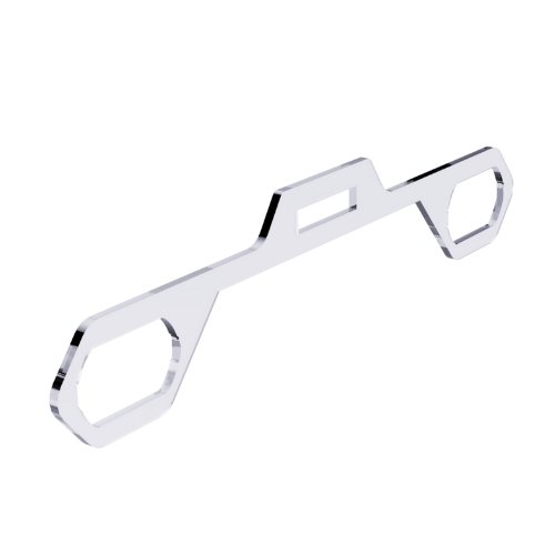 Reef Factory Reef Factory Reef Flare Bar Profile hanger - 60 cm Reef Factory Reef Factory Reef Flare Bar Profile hanger - 60 cm