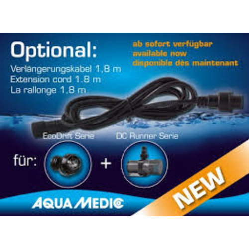 Aqua Medic Aqua Medic Extension cord 1,8 m DC Runner/EcoDrift Aqua Medic Aqua Medic Extension cord 1,8 m DC Runner/EcoDrift