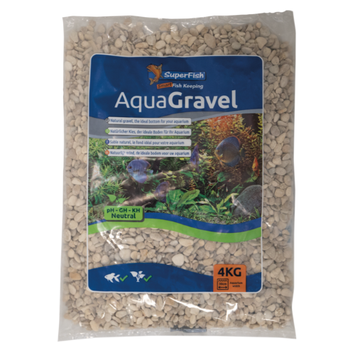 SuperFish SuperFish Aquagravel british brown 5-8 mm 4kg SuperFish SuperFish Aquagravel british brown 5-8 mm 4kg