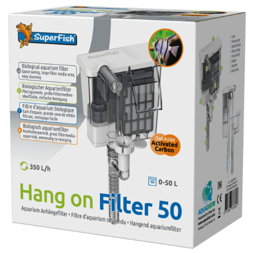 SuperFish SuperFish Hang On Filter 50 SuperFish SuperFish Hang On Filter 50