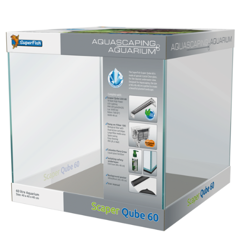 SuperFish SuperFish Scaper Qube 60 SuperFish SuperFish Scaper Qube 60