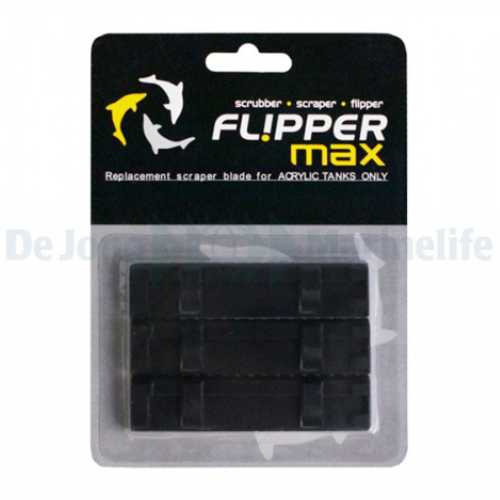 Flipper Flipper Flipper Replacement Blade MAX ABS for Acrylic 3 pcs Flipper Flipper Flipper Replacement Blade MAX ABS for Acrylic 3 pcs