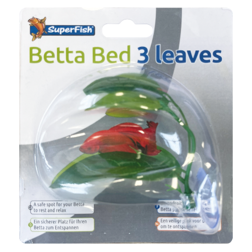 SuperFish SuperFish Betta Bed 3 Leaves