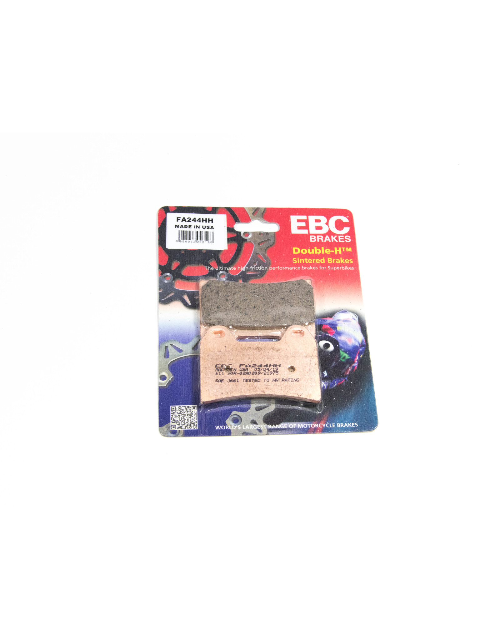 EBC Brakes EBC FA244HH Front Brake Pads for Aprilia Gen 1