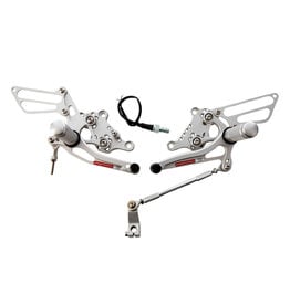 AP Workshops AP Workshops Rearsets RSV 03-10, Tuono 06-10 Silver Gen 2