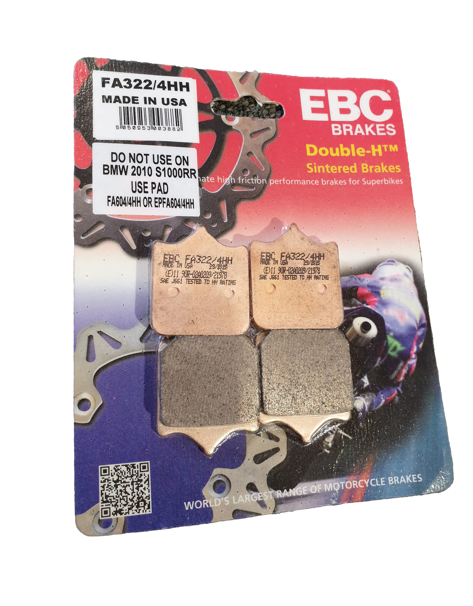 EBC Brakes EBC FA322/4HH 4 pad set