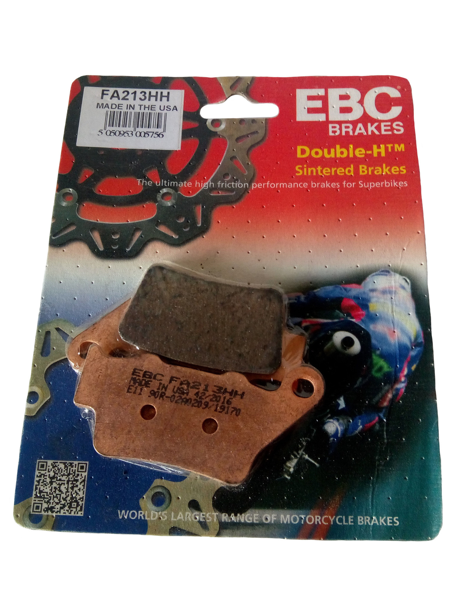 EBC Brakes EBC Brake pads (Shiver/Dorso Rear) FA213HH