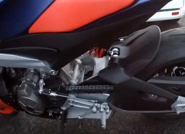 First time out on the Aprilia RS660 fitted with the K-Tech Razor Lite shock