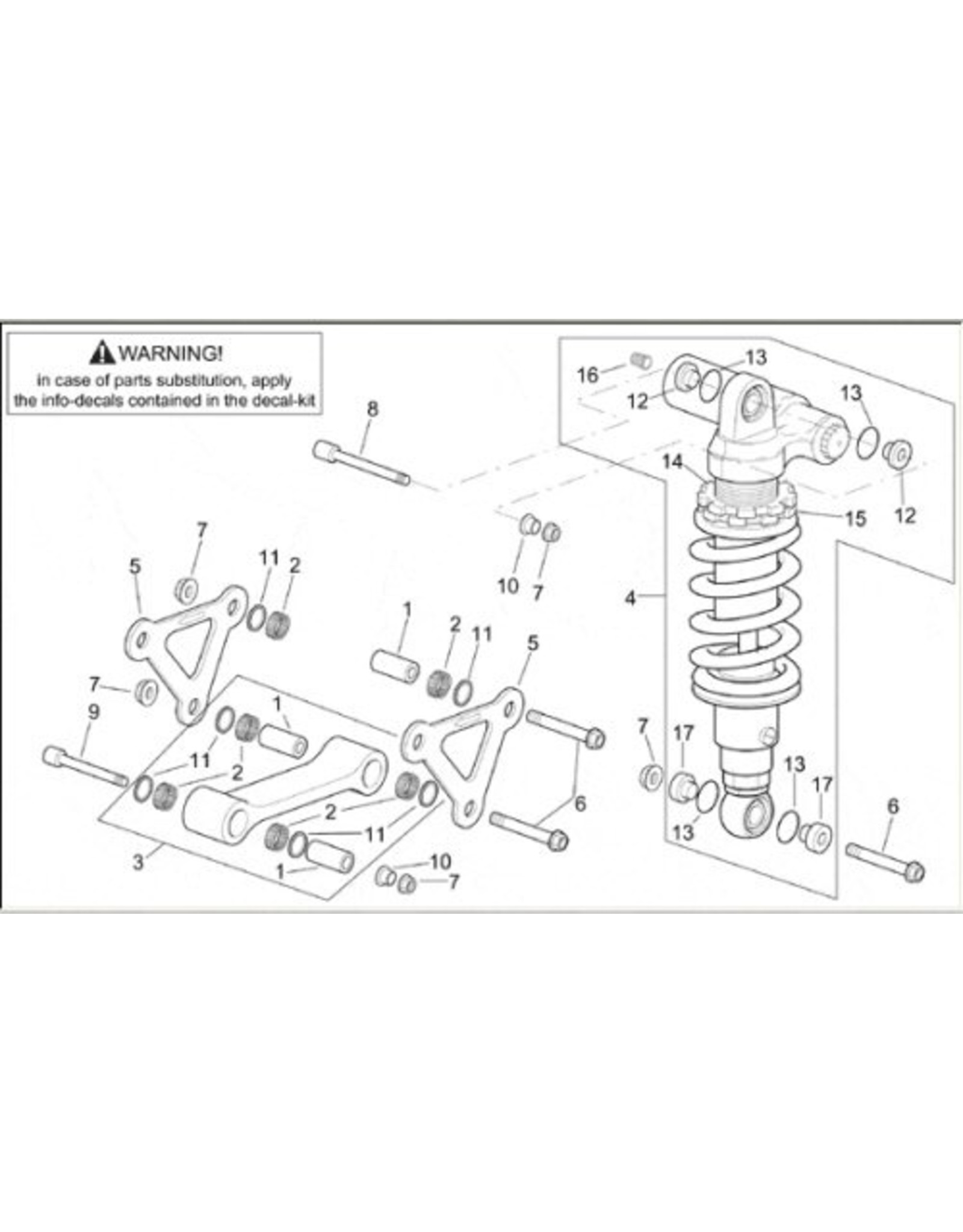 AP Workshops Suspension Pin Bush Gen 1