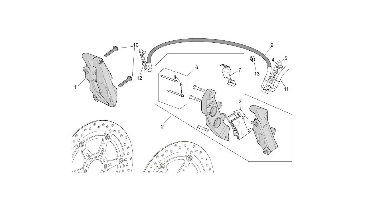 Brembo calliper pin kit AP8113721 AP