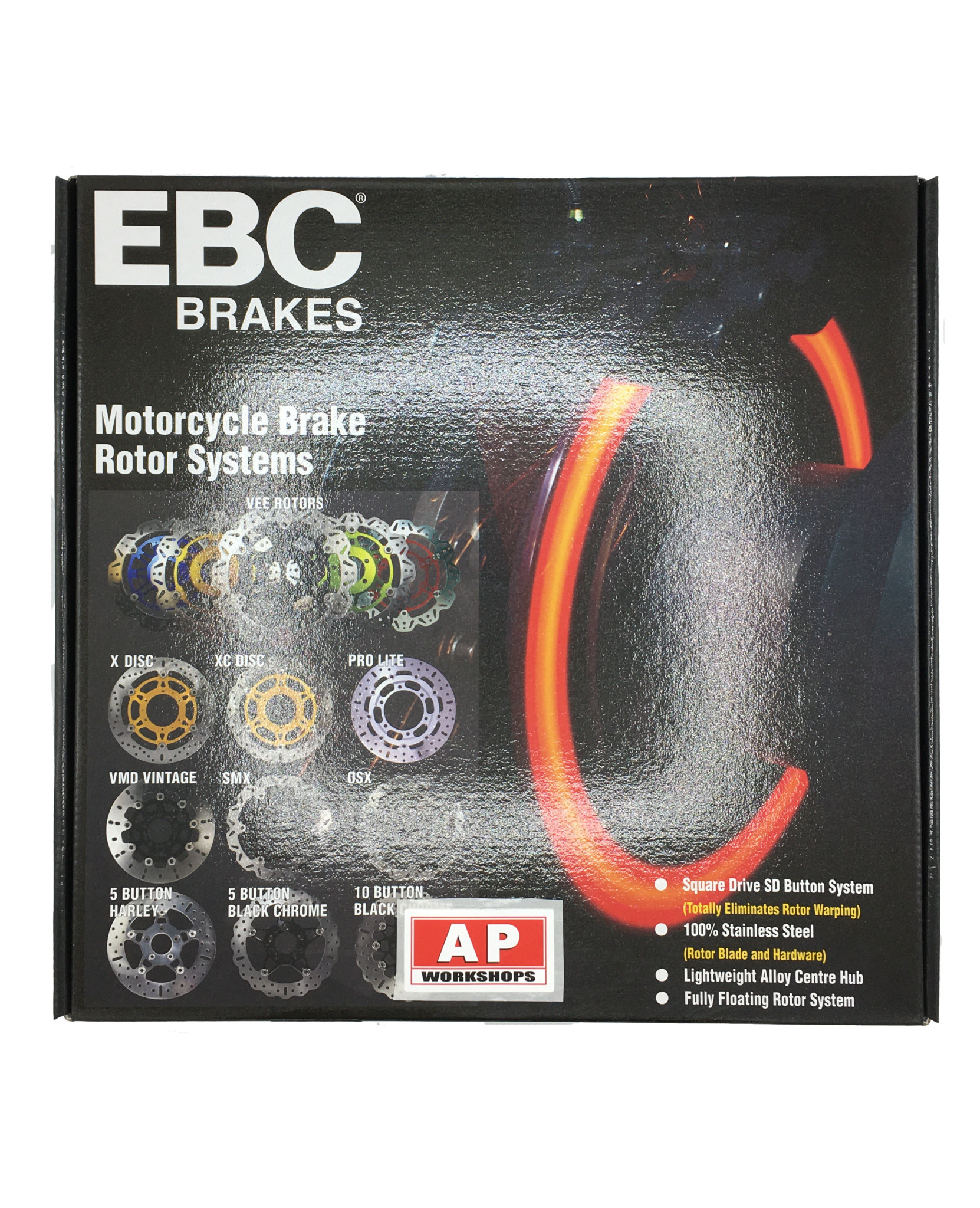 EBC Brake Discs V4 and 660 MD2003X